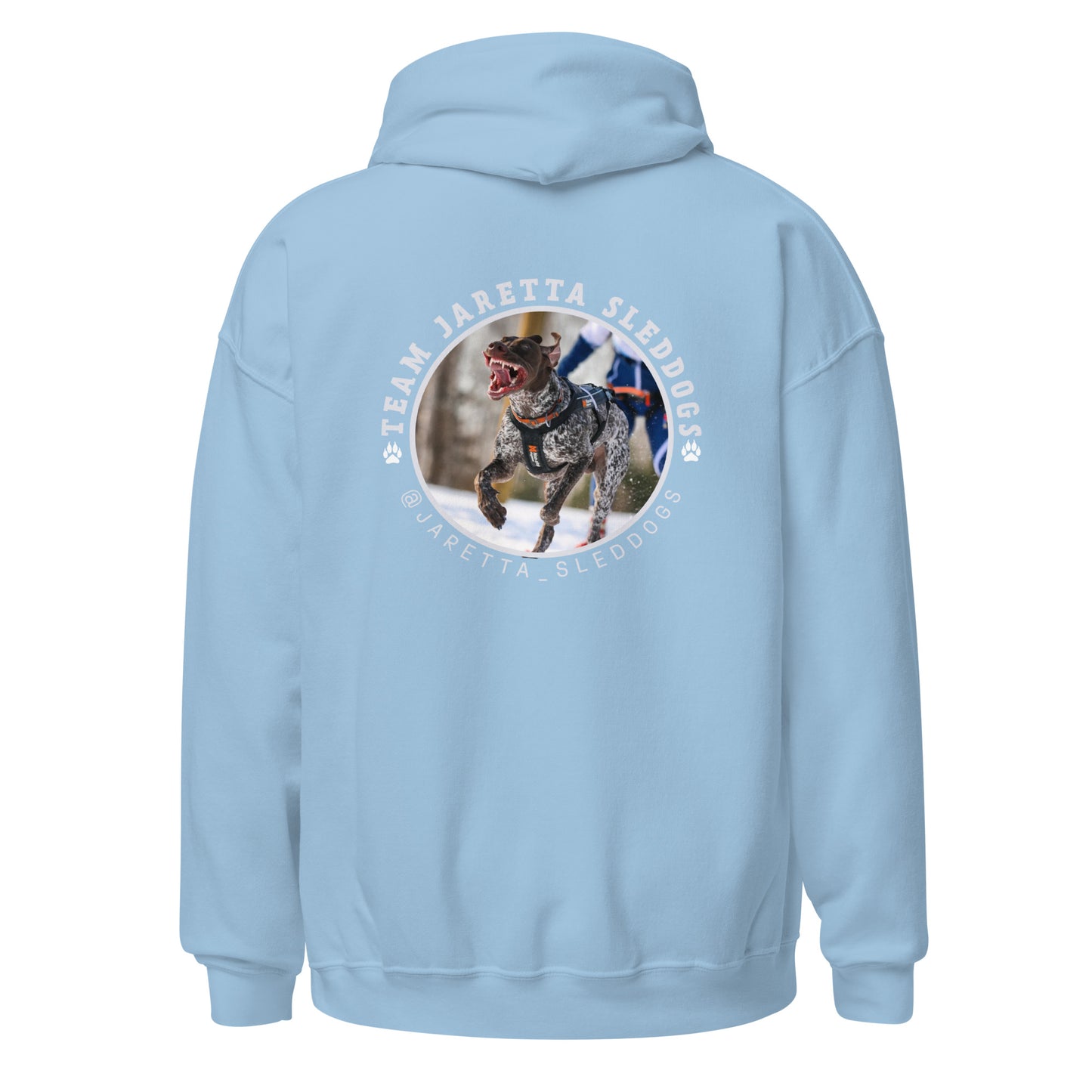 „Jaretta Sleddogs“ preiswerter Unisex-Hoodie