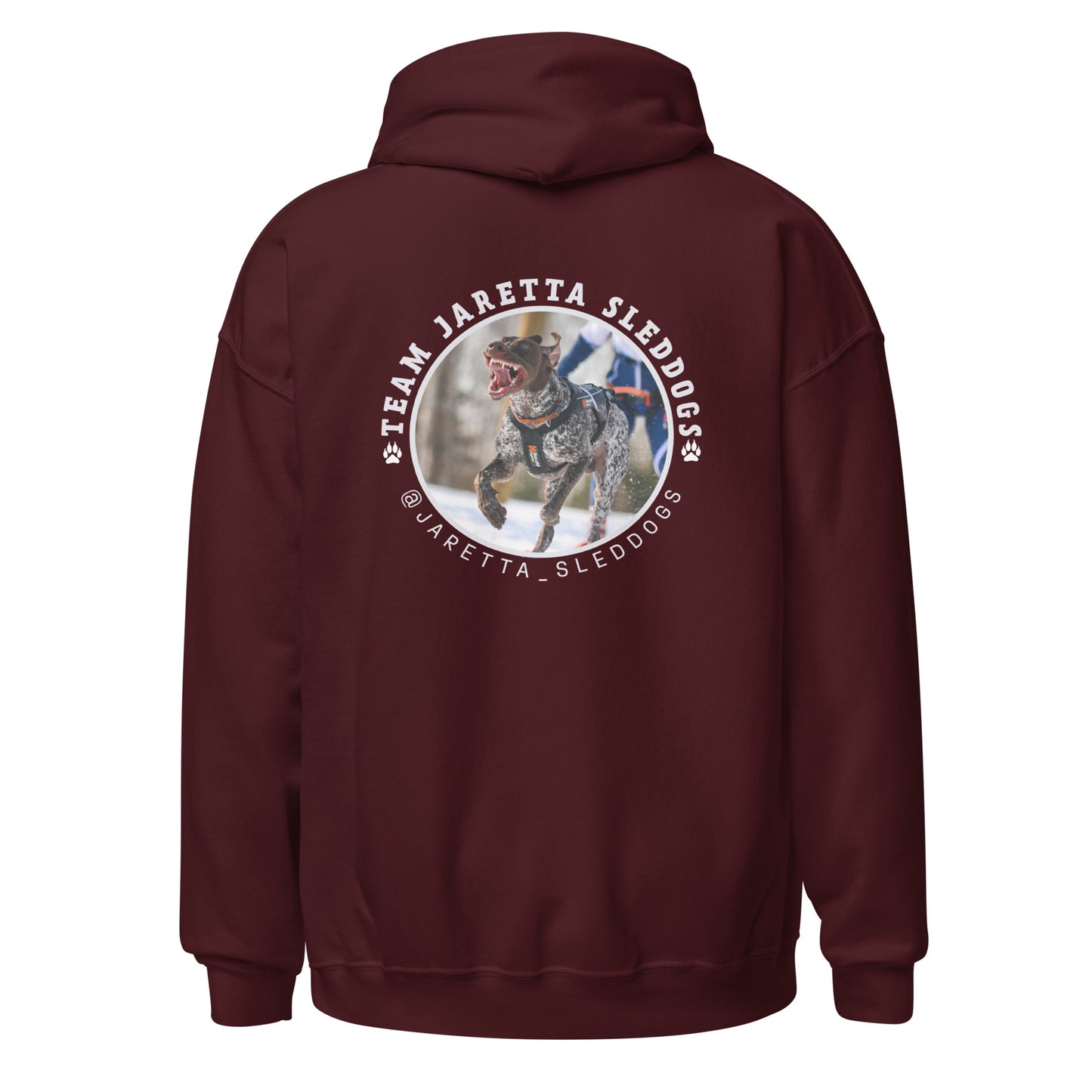 „Jaretta Sleddogs“ preiswerter Unisex-Hoodie