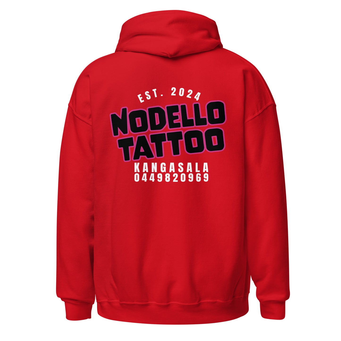 Unisex-Hoodie „Nodello Tattoo“.