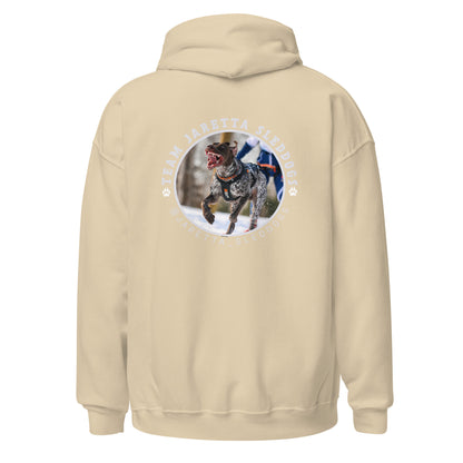 „Jaretta Sleddogs“ preiswerter Unisex-Hoodie