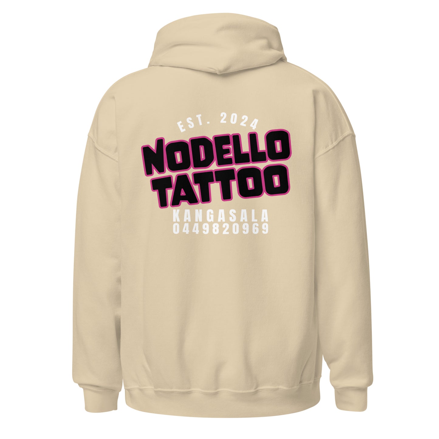 "Nodello Tattoo" unisex huppari