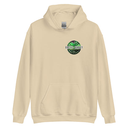 "Arctic Beauty" hoodie (small logo on the chest)