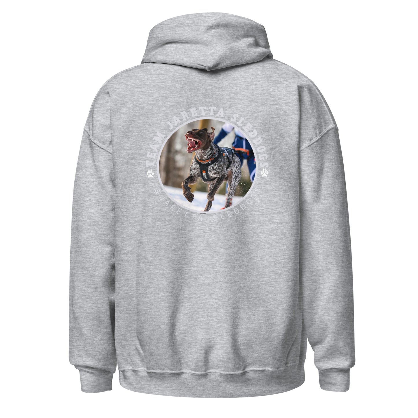 „Jaretta Sleddogs“ preiswerter Unisex-Hoodie