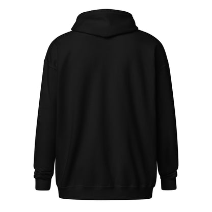 "Seonaidh" zip-up hoodie (front print)