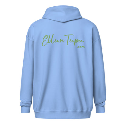 "EllunTupa" hoodie with zipper