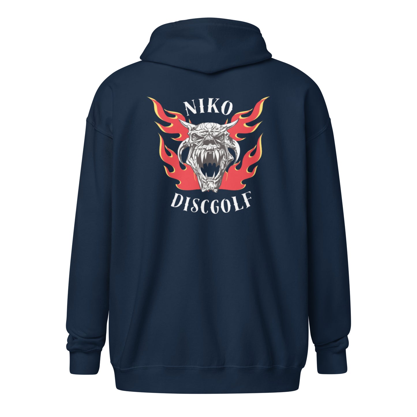 "Niko Discgolf" hoodie with zipper