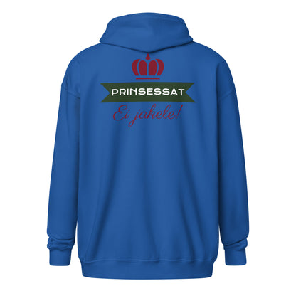 "Princess Does Not Distribute" hoodie with zipper (@misspullukka)