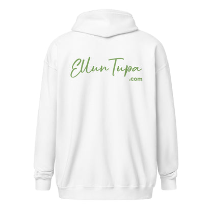 "EllunTupa" hoodie with zipper