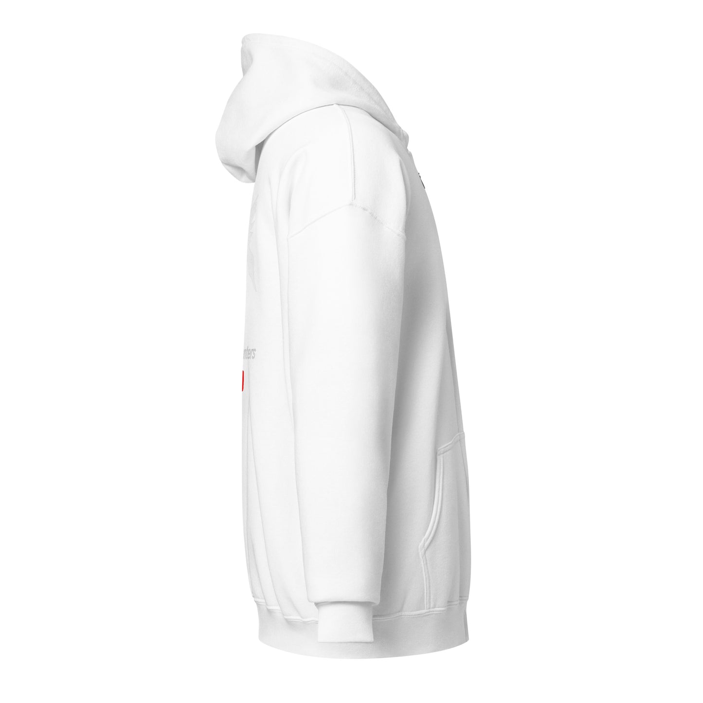 "Stonelake Hunters" Zip Up Hoodie, White Logo (Chest + Back)