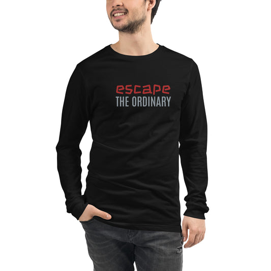 "Escape" men's slim long sleeve shirt