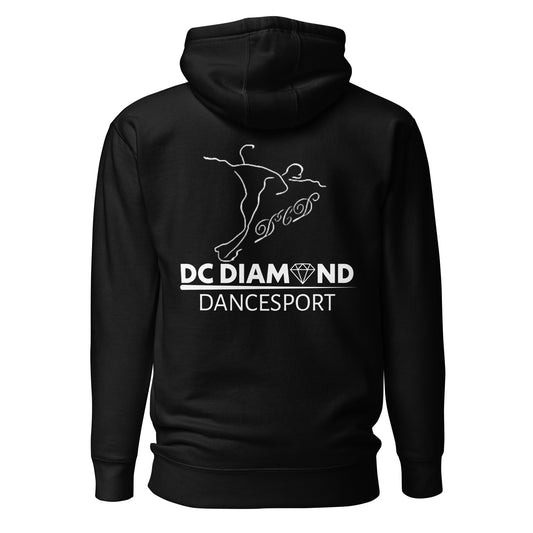 „DC Diamond“ Premium-Hoodie (Logo auf der Rückseite)