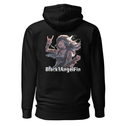 "BlacAngelfin" unisex huppari (MissPullukka)