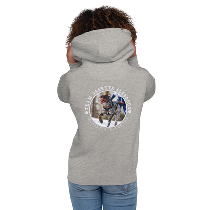 Premium-Unisex-Hoodie „Jaretta Sleddogs“.