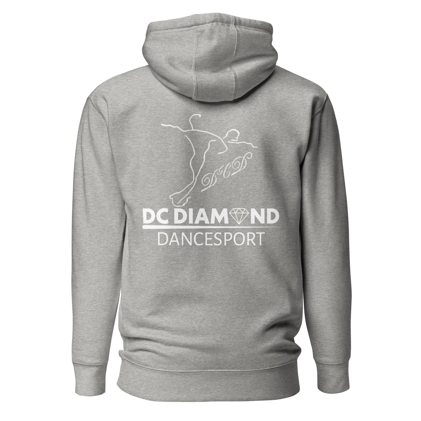 „DC Diamond“ Premium-Hoodie (Logo auf der Rückseite)