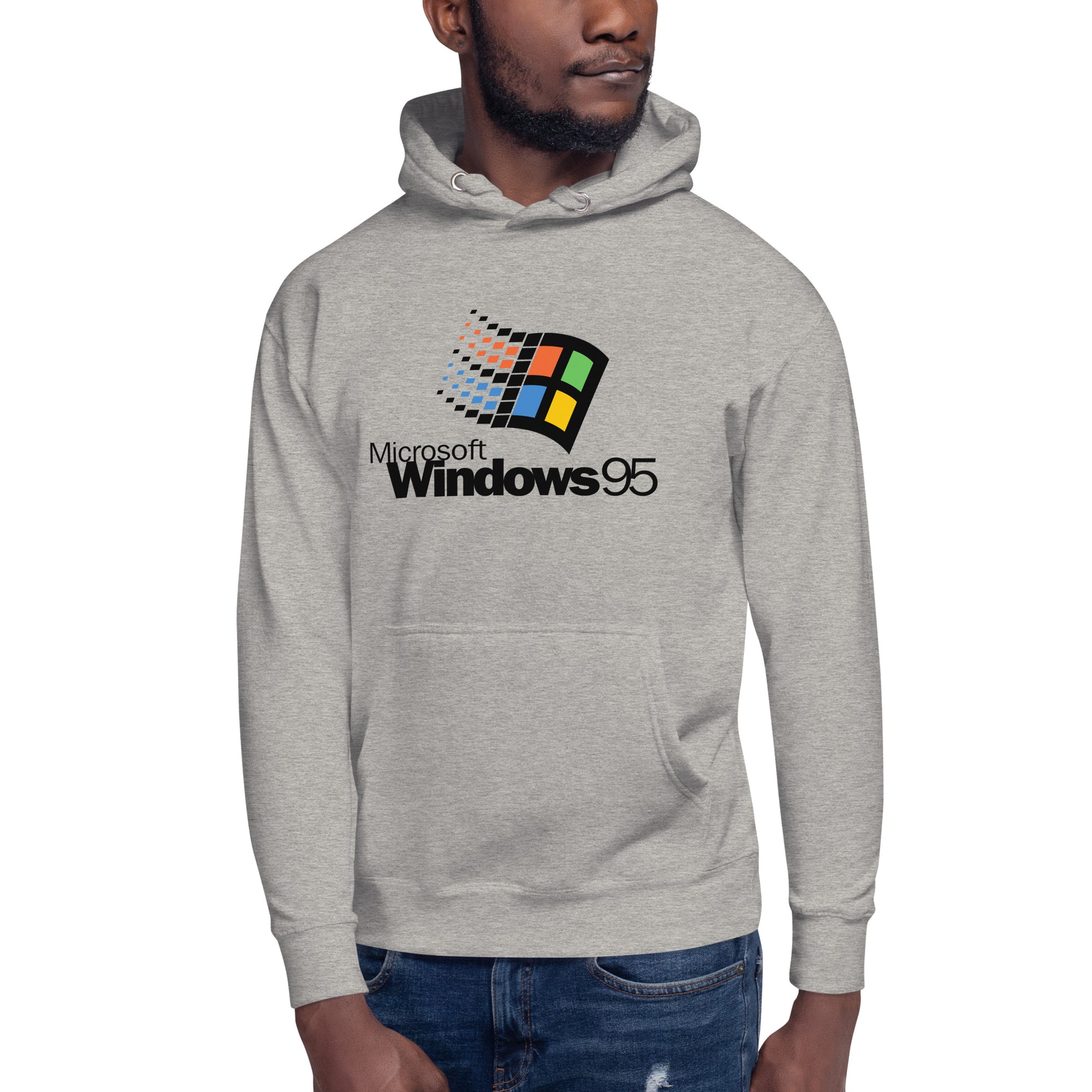 windows95 man huppari unisex klarnalle laadukas