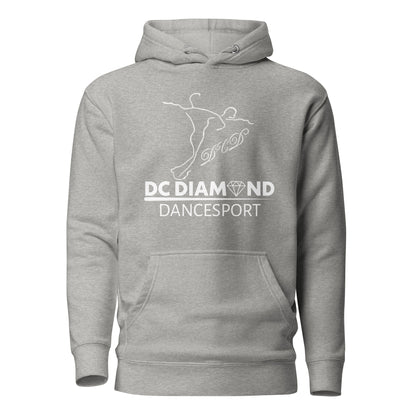 „DC Diamond“ Premium-Hoodie (Logo auf der Vorderseite)