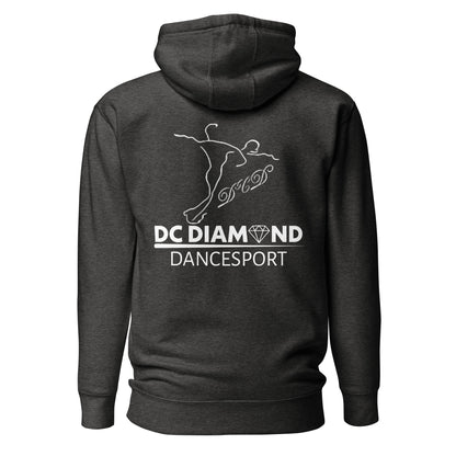 „DC Diamond“ Premium-Hoodie (Logo auf der Rückseite)