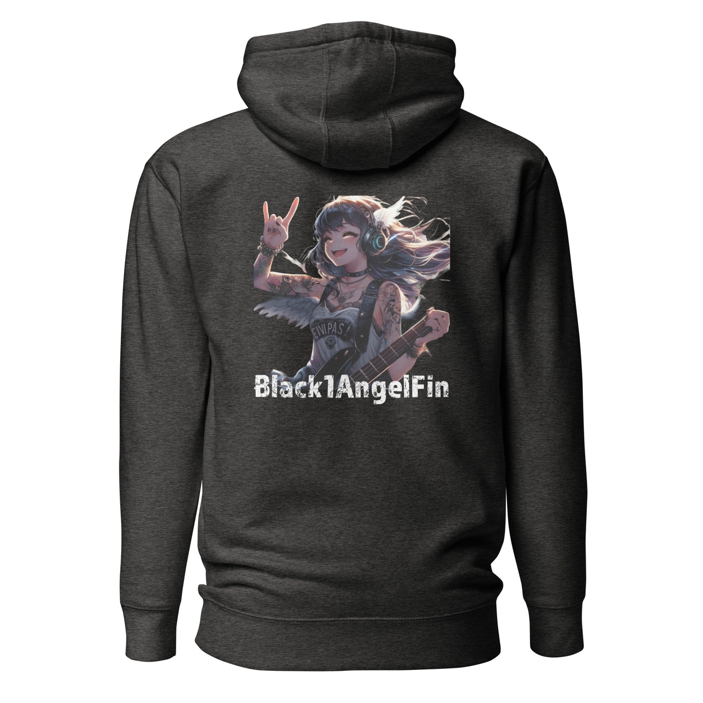 "BlacAngelfin" unisex huppari (MissPullukka)