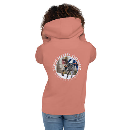 Premium-Unisex-Hoodie „Jaretta Sleddogs“.