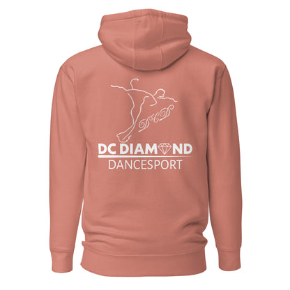 „DC Diamond“ Premium-Hoodie (Logo auf der Rückseite)