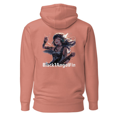 "BlacAngelfin" unisex huppari (MissPullukka)