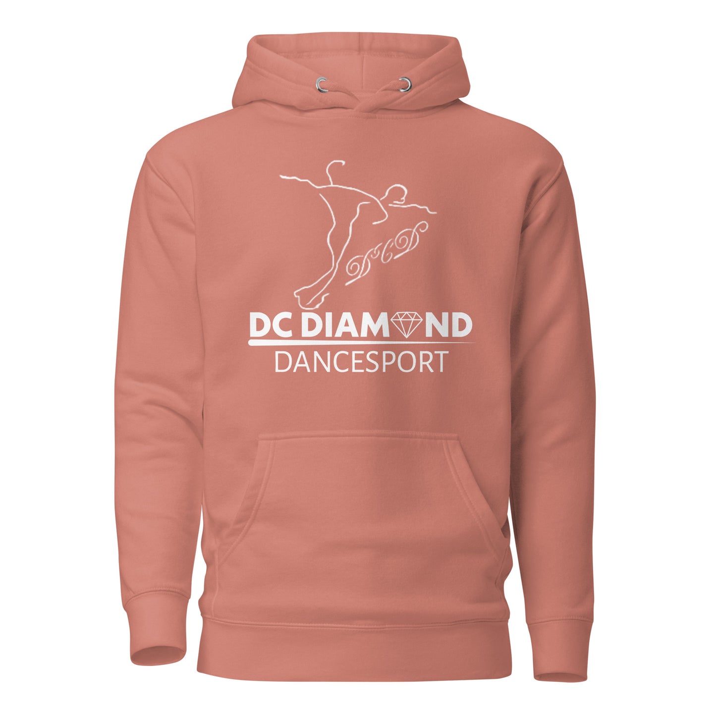 "DC Diamond" premium hoodie (logo on front)