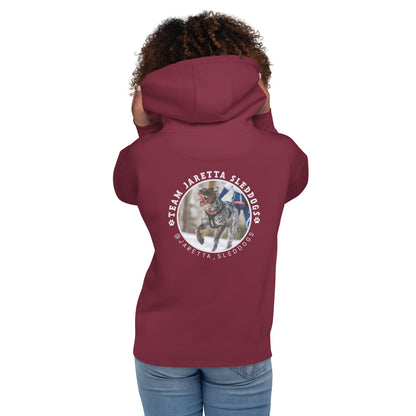 Premium-Unisex-Hoodie „Jaretta Sleddogs“.