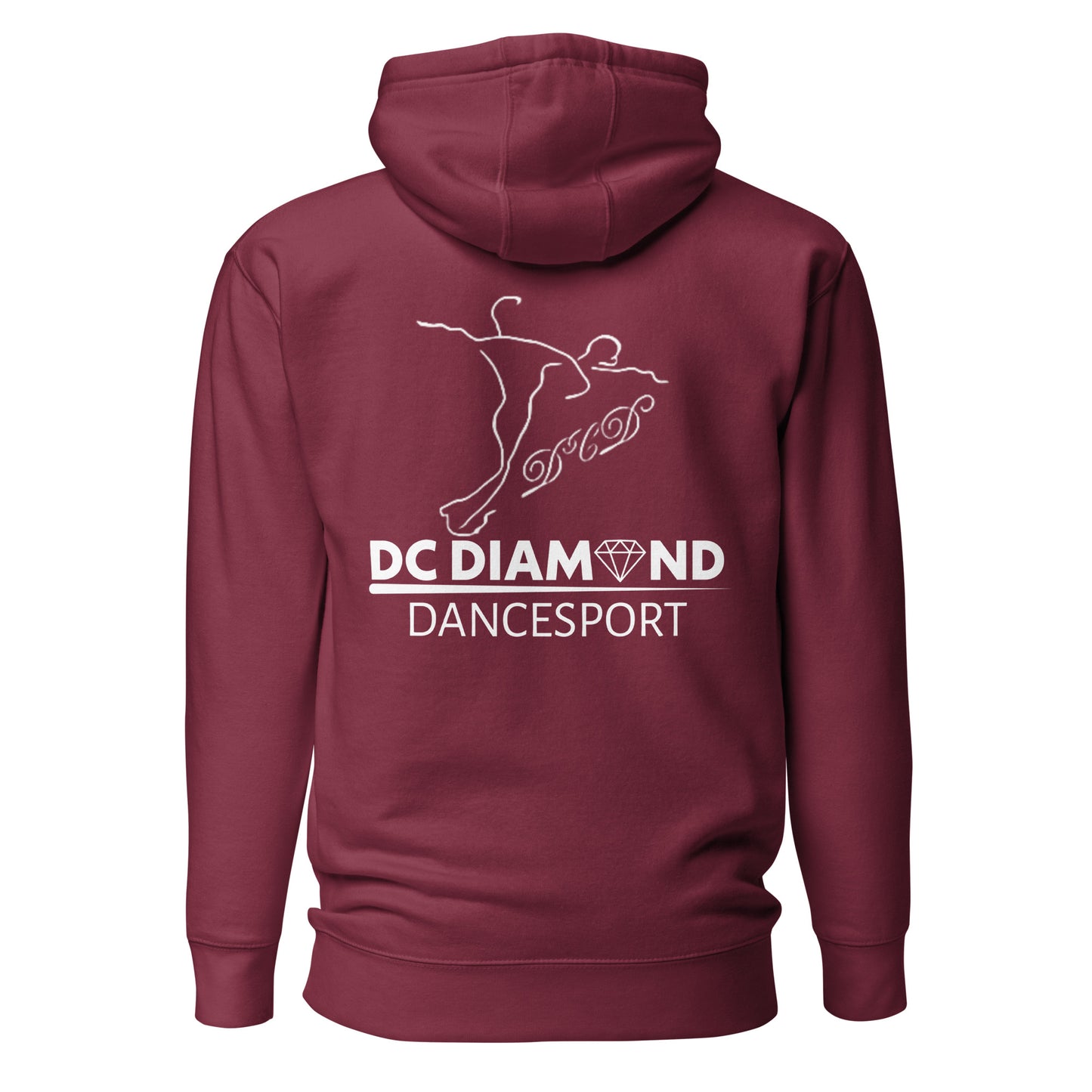 "DC Diamond" premium hoodie (logo on back)