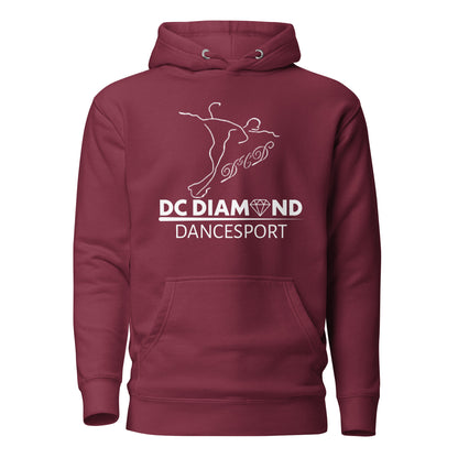 "DC Diamond" premium hoodie (logo on front)