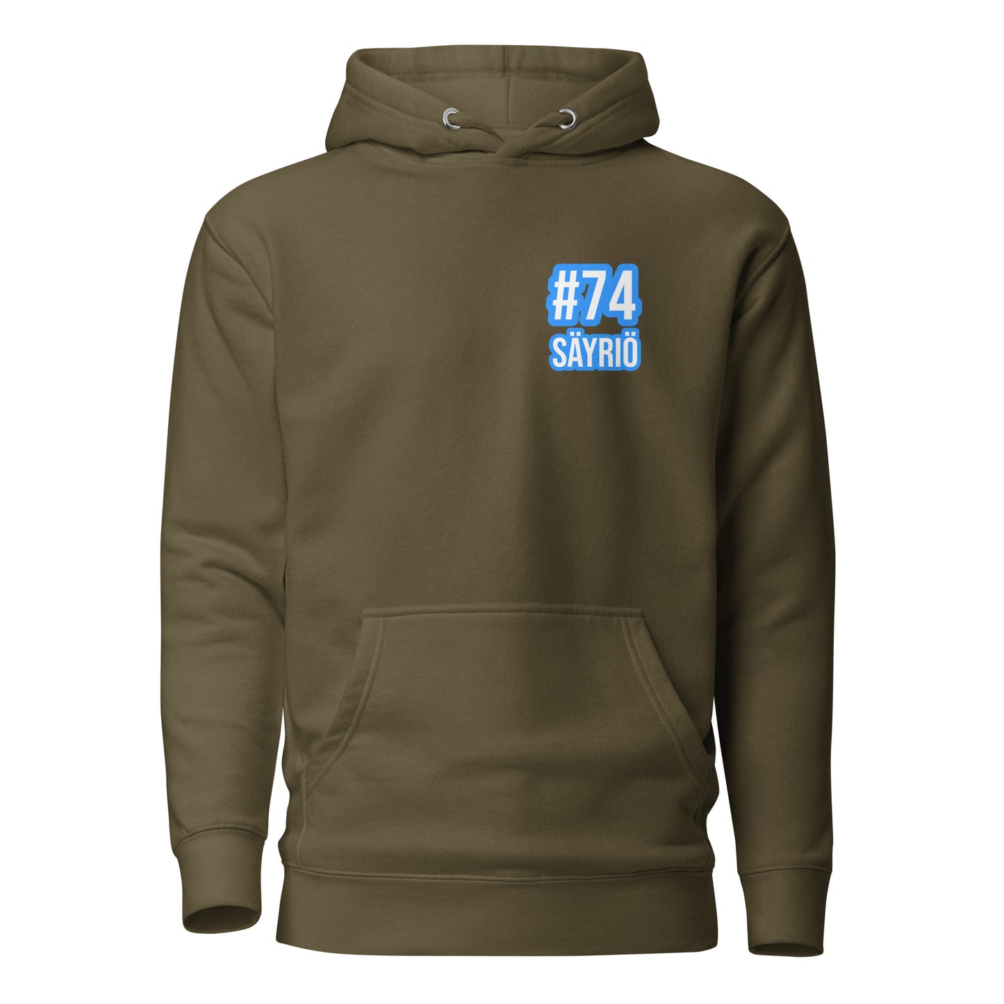 "Säyriö #74" premium hoodie