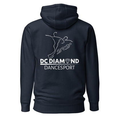 „DC Diamond“ Premium-Hoodie (Logo auf der Rückseite)