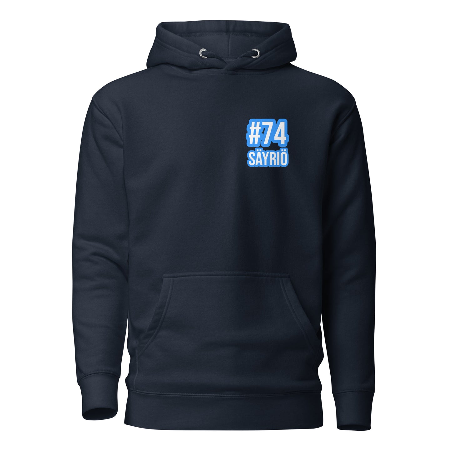 "Säyriö #74" premium hoodie