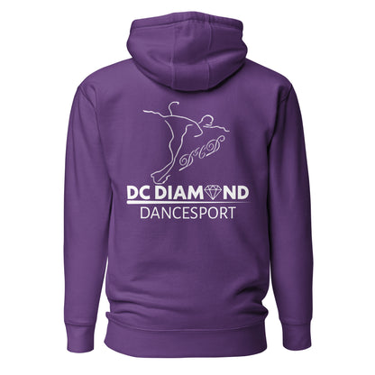 "DC Diamond" premium hoodie (logo on back)