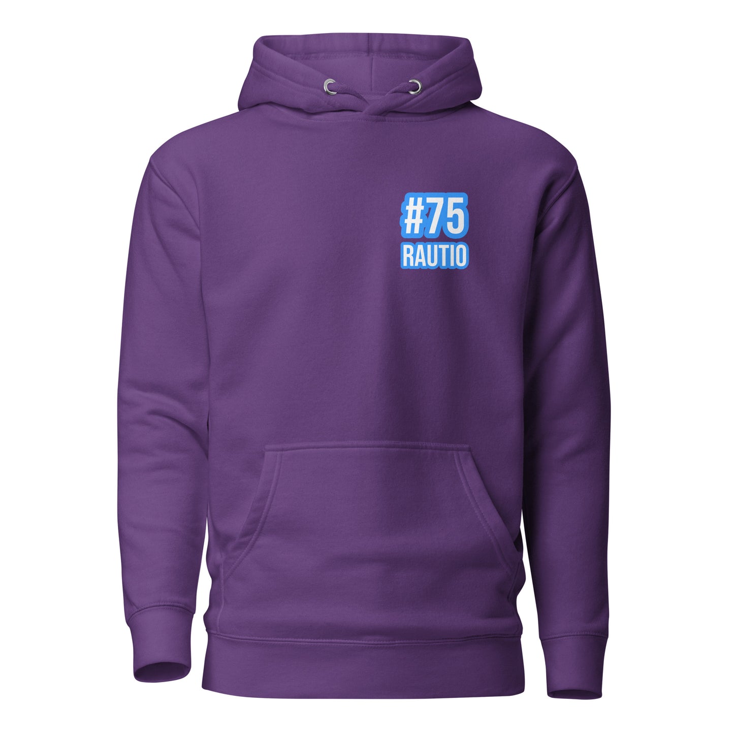 "Rautio #75" premium hoodie