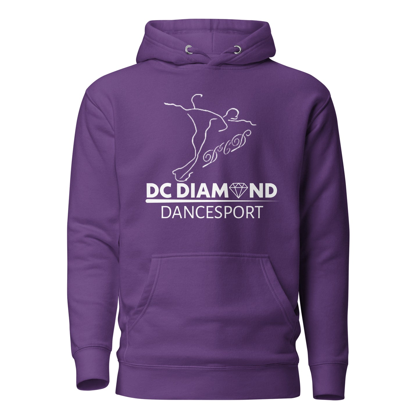 "DC Diamond" premium hoodie (logo on front)