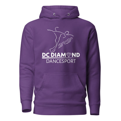 „DC Diamond“ Premium-Hoodie (Logo auf der Vorderseite)