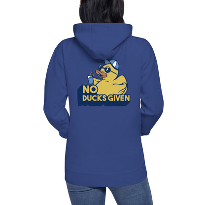 "No ducks" women's hoodie