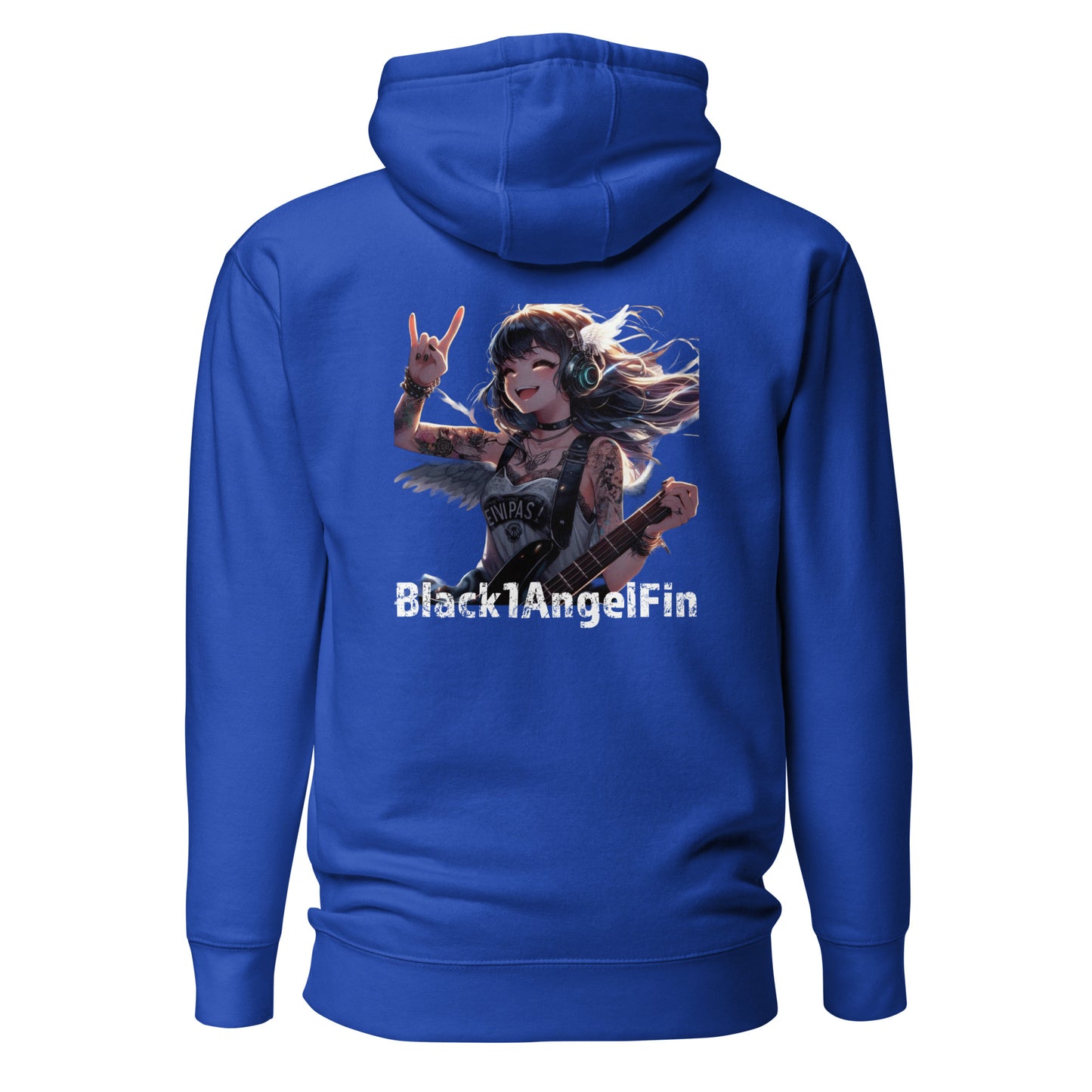 "BlacAngelfin" unisex huppari (MissPullukka)