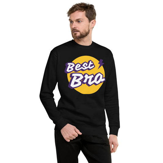 "Best bro" men's hooded sweatshirt