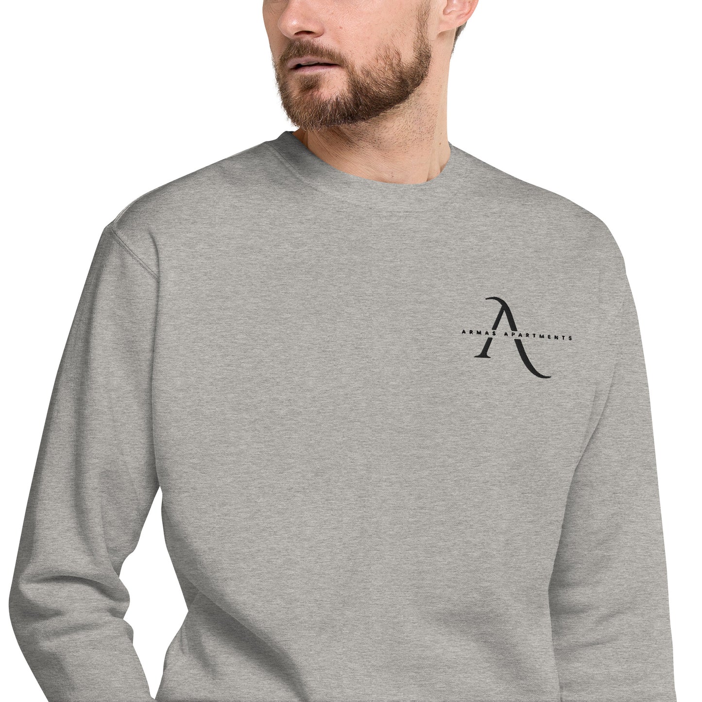 "Armas Apartments" sweatshirt with embroidery