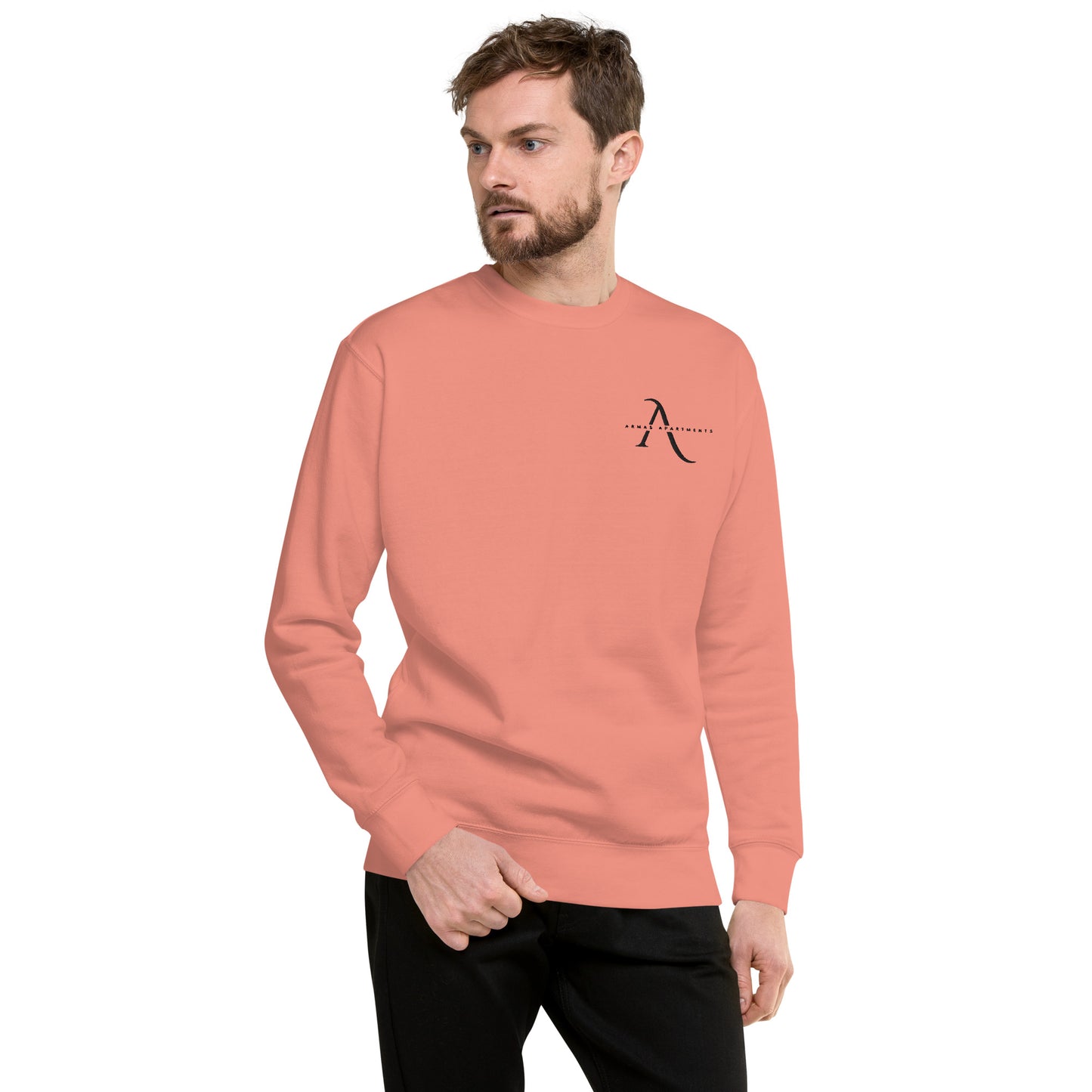 "Armas Apartments" sweatshirt with embroidery