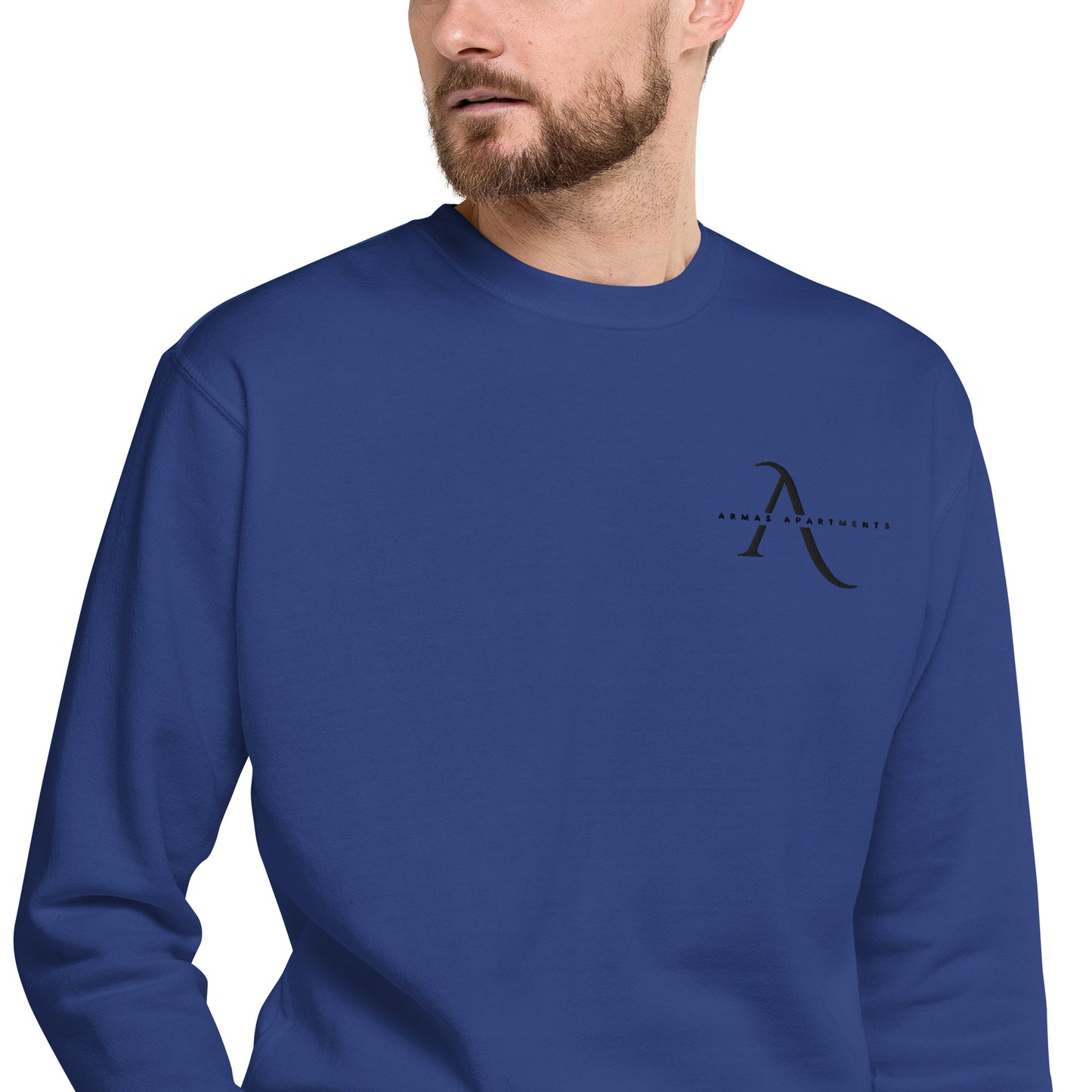 "Armas Apartments" sweatshirt with embroidery