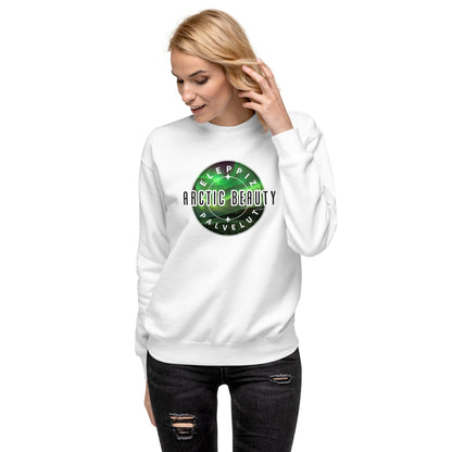 "Arctic Beauty" sweatshirt (large logo on front)