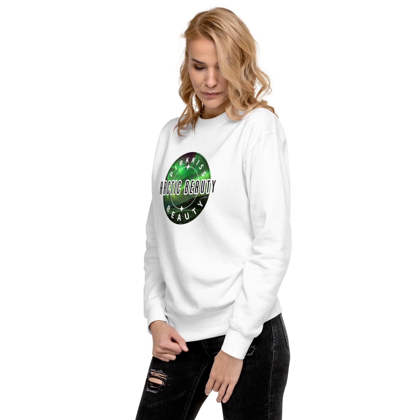 "PirkKiss Beauty" sweatshirt (big logo on the front)