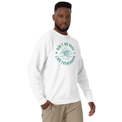 "Fatherhood" men's hooded sweatshirt