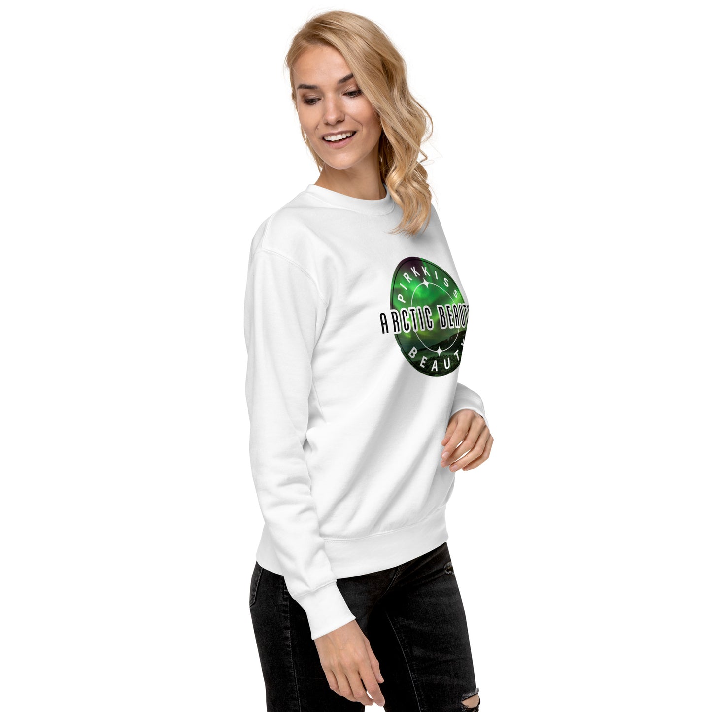 "PirkKiss Beauty" sweatshirt (big logo on the front)