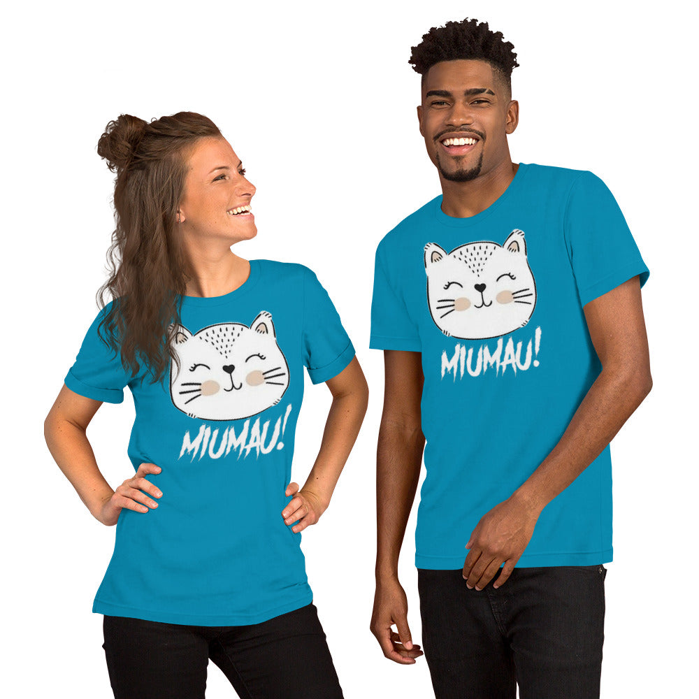 "Cat" unisex t-shirt (@misspullukka)