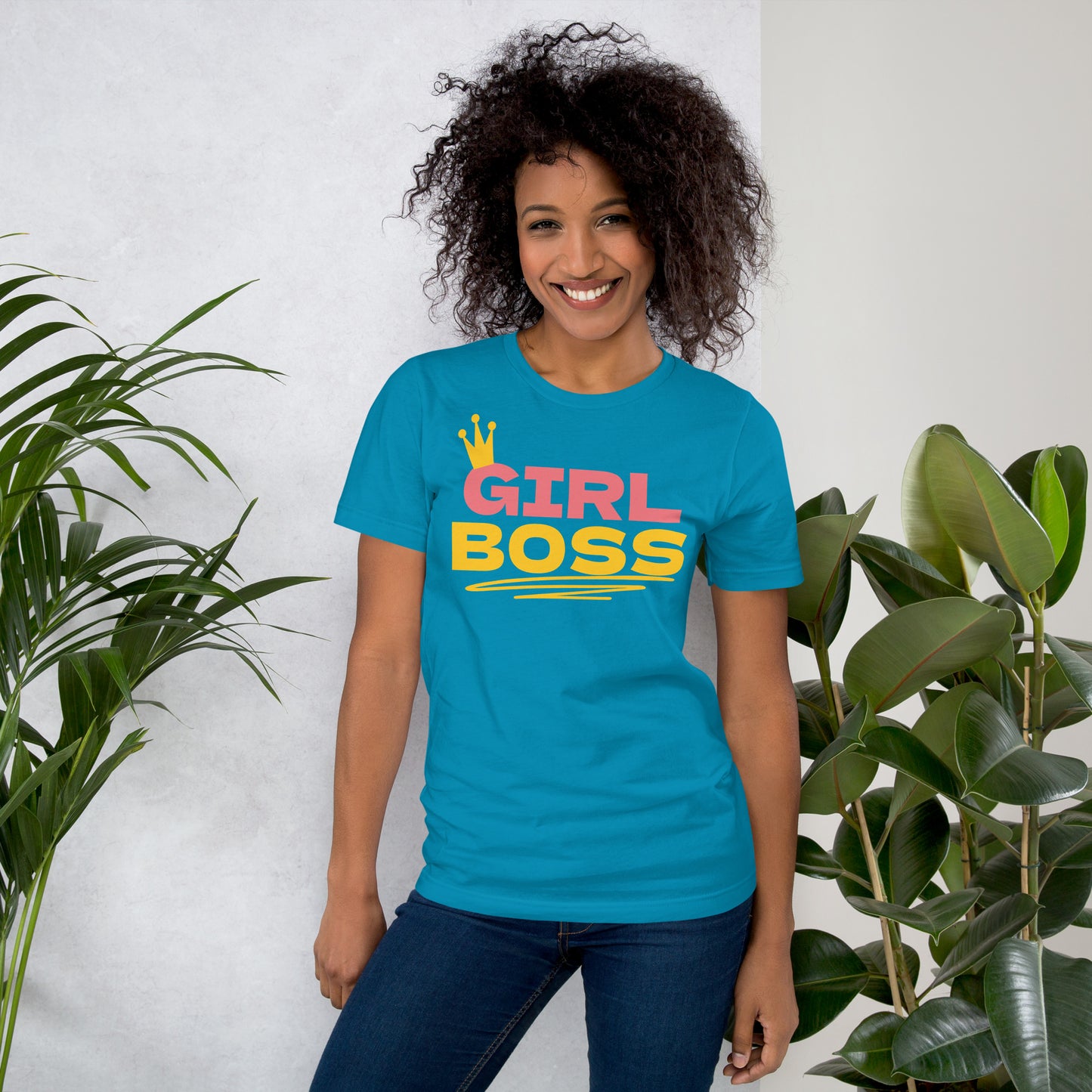 „Girl Boss“ Damen-T-Shirt