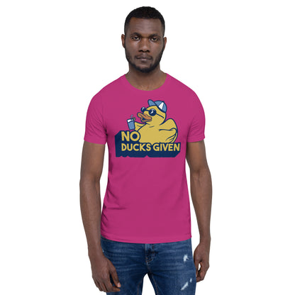 "No ducks" miesten t-paita