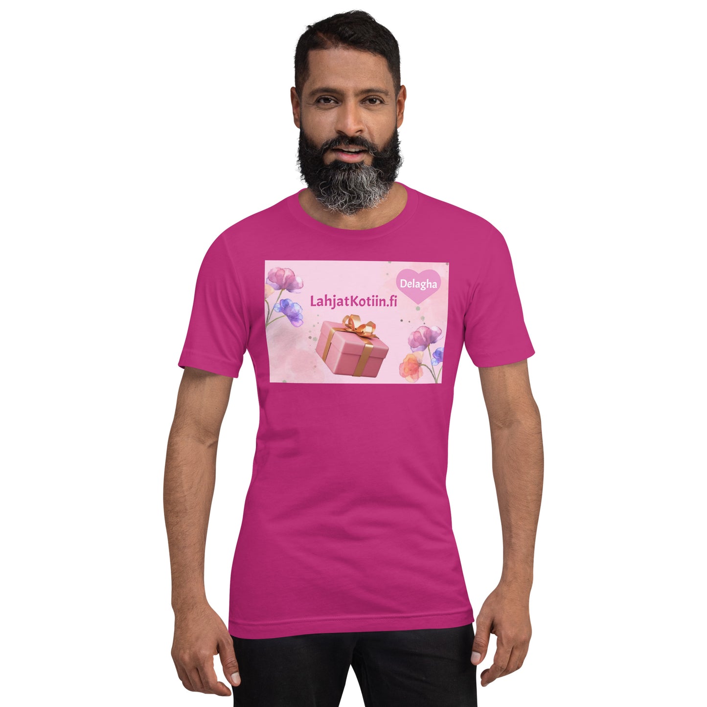"Delagha IN THE BACKGROUND" t-shirt